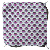 Olga Mulberry Block Print Fabric Sample