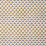 Olga Marigold Block Print Fabric Sample