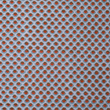 Olga Persimmon Block Print Fabric Sample