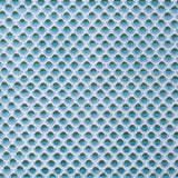 Olga Ocean Block Print Fabric Sample