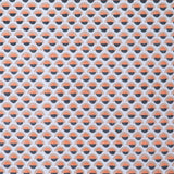 Olga Papaya Block Print Fabric Sample