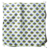 Olga Hydrangea Block Print Fabric Sample