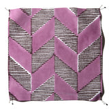 Sumba Mulberry Block Print Fabric Sample