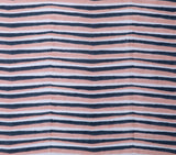 Tigre Ink/Petal Block Print Fabric Sample