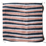 Tigre Ink/Petal Block Print Fabric Sample