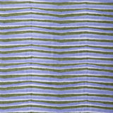 Tigre Moss/Hydrangea Block Print Fabric Sample