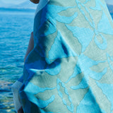 Capretto Caribbean/Abyss Fabric Sample