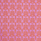 Capretto Flame/Fuchsia Fabric Sample