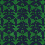Capretto Grasshopper/Midnight Fabric Sample