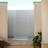 Cassis Grasscloth Dove/Natural Wallpaper Sample