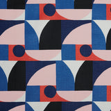 Condesa Midnight/Cherry Fabric Sample