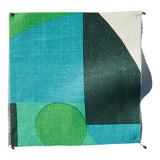 Condesa Peacock/Lime Fabric Sample