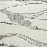 Toile De Terrain Graphite Wallpaper Sample