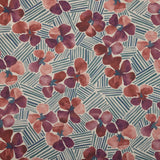 Tropics Plum Fabric Sample