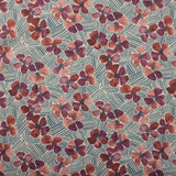 Tropics Plum Fabric Sample