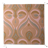 Khiva Grasscloth Caramel Wallpaper Sample