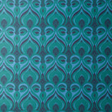 Khiva Grasscloth Jade Wallpaper Sample