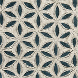 Hanami Pacific Blue Fabric Sample
