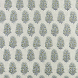 Zardosi Celadon Fabric Sample