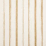 Branca Ticking Stripe Blanc & Biscotti Fabric Sample