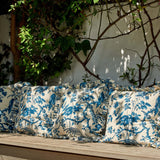 Aspa Petrol Blue Fabric Sample