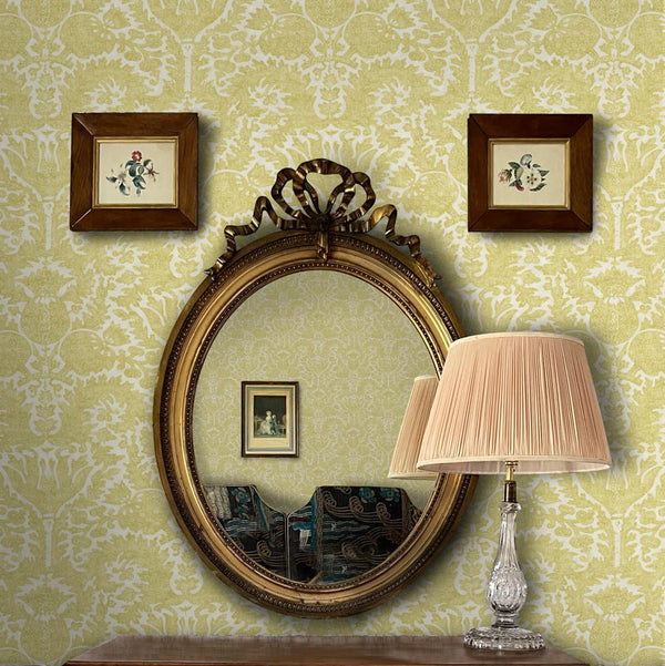 Pomegranate Standard  Libyan Lime Wallpaper Sample