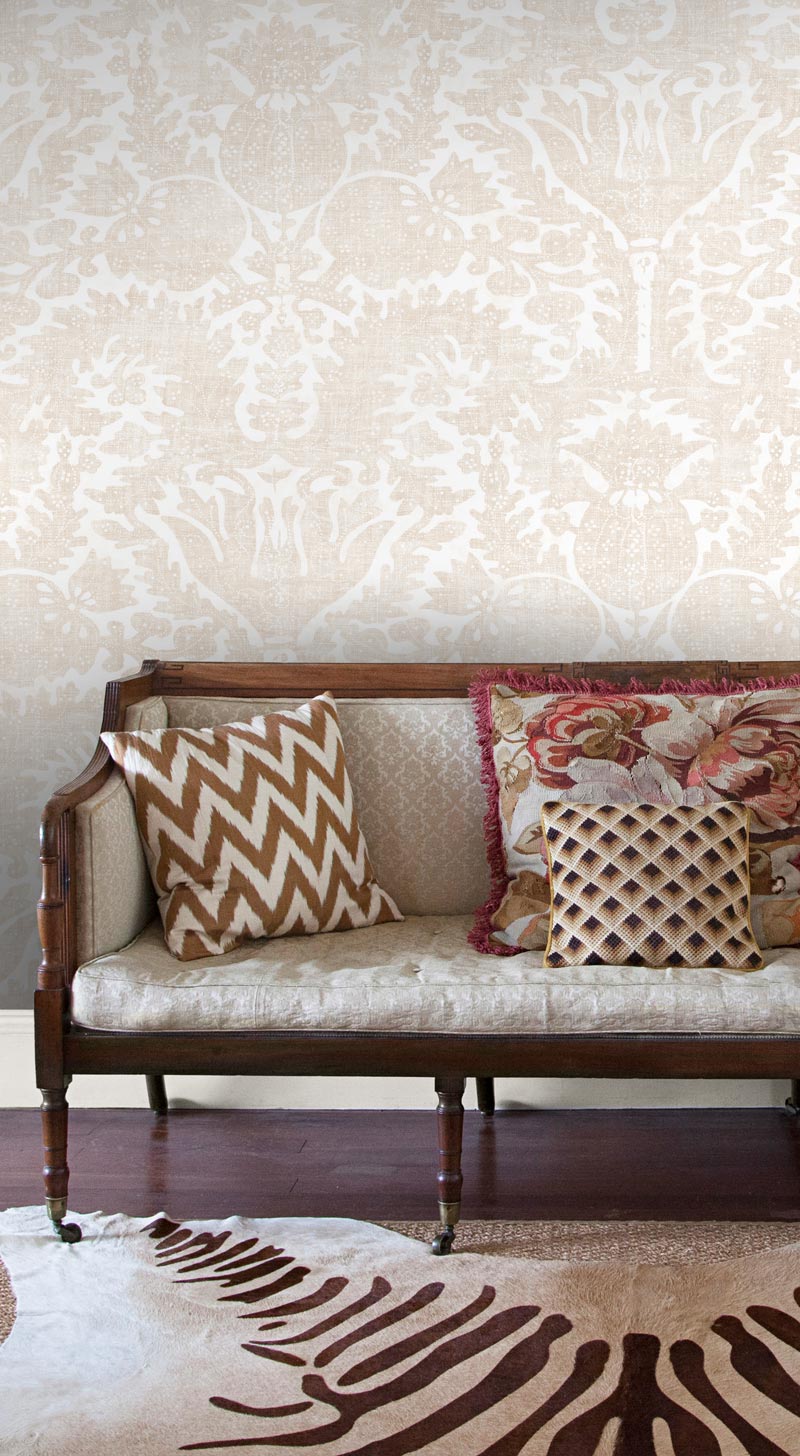Pomegranate Alabaster Wallpaper Sample