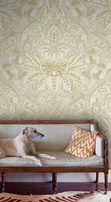 Damaskus Ochre Wallpaper Sample