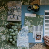 Lane Garden Sage Fabric Sample