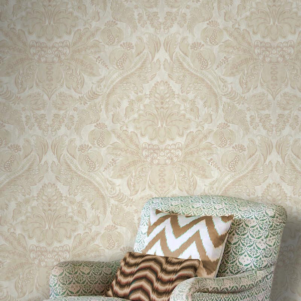 Damaskus Parchment  Jasmine Wallpaper Sample