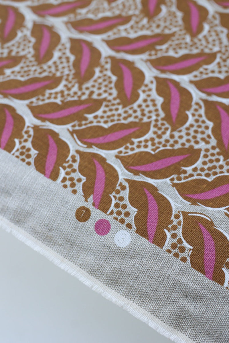 Cassis Russet/Oatmeal Fabric Sample