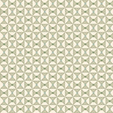Broken Dishes Serene Green Wallpaper Sample
