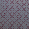 Frogspawn Blue & Burgundy Woven Fabric Sample