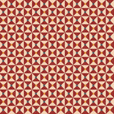 Broken Dishes Traditional Red Wallpaper Sample