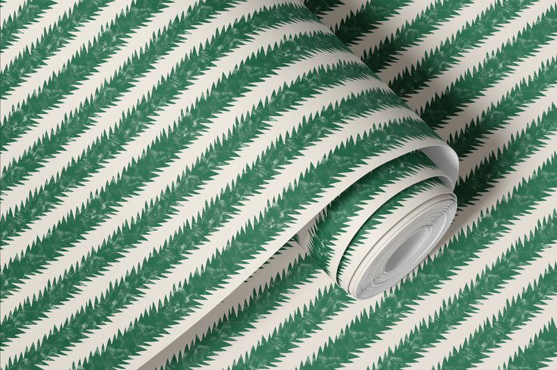 Atria Midi Emerald Wallpaper Sample