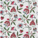 Amalita Floral White Fabric Sample