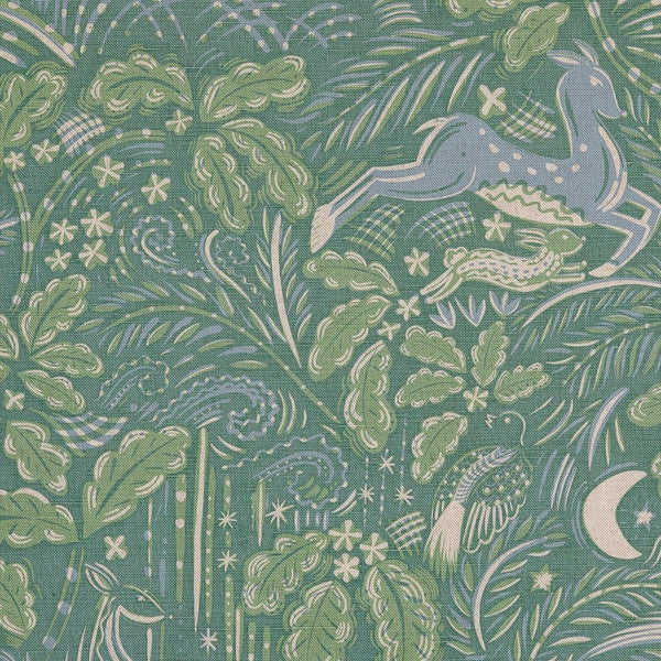 Staffordshire Forest Green and Field Blue