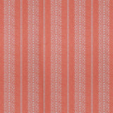 Bela Stripe Coral Wallpaper Sample