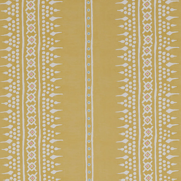 Bela Stripe Gold Wallpaper Sample