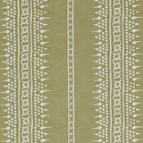 Bela Stripe Olive Green Wallpaper Sample