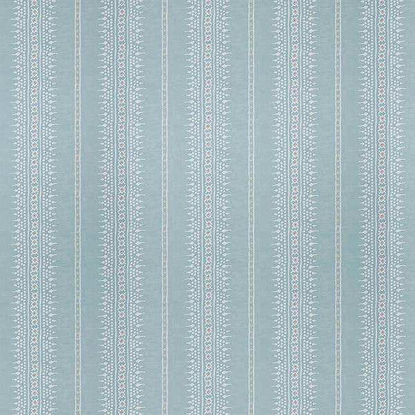 Bela Stripe Teal Wallpaper Sample
