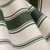 Giardino Branca Stripe Performance Moss Fabric Sample