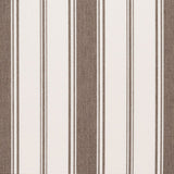 Giardino Branca Stripe Performance Mushroom Fabric Sample