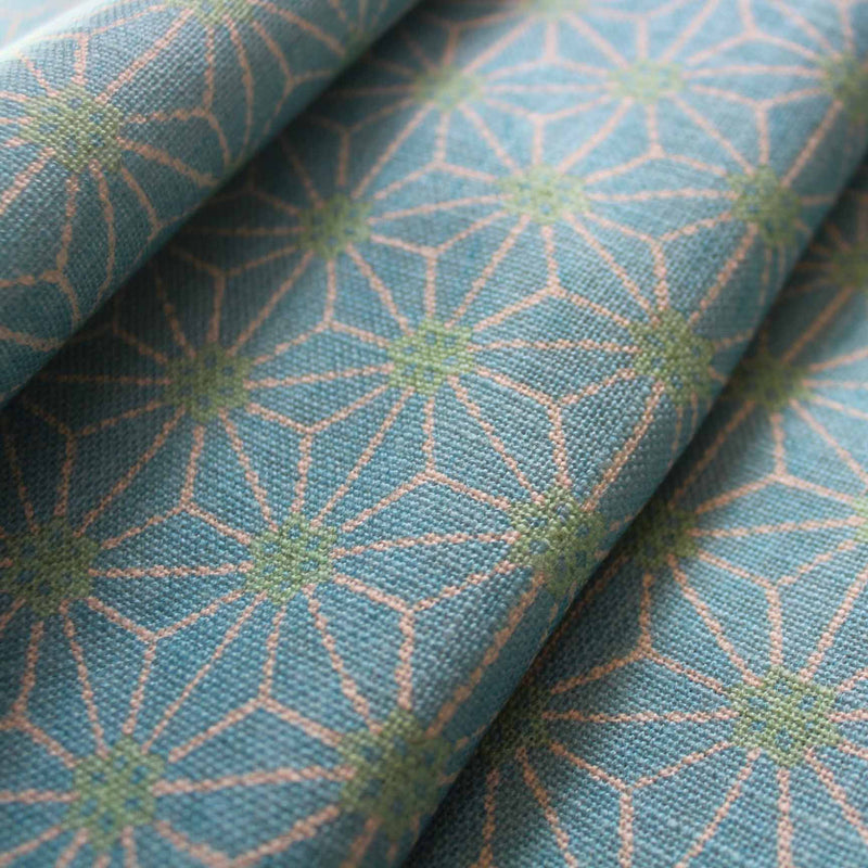 Bohemian Star Fabric Ice Blue
