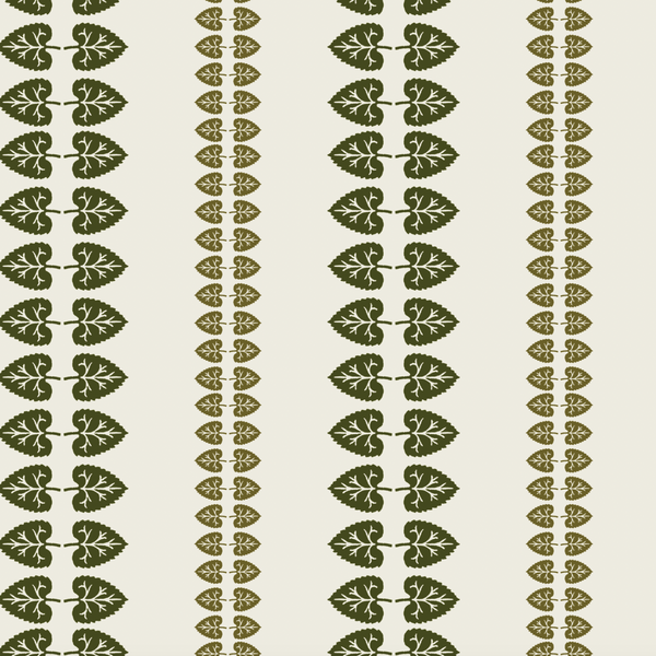 Cabbage Stripe Juniper Wallpaper Sample