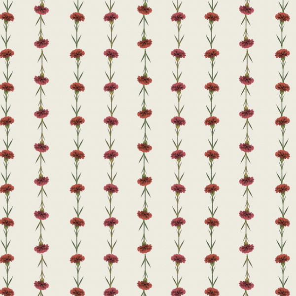 Clin Strawberry and Pine Wallpaper Sample