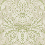 Damaskus Green Bird Wallpaper Sample