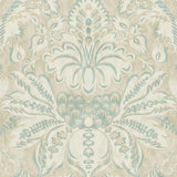 Damaskus Persian Blue Wallpaper Sample