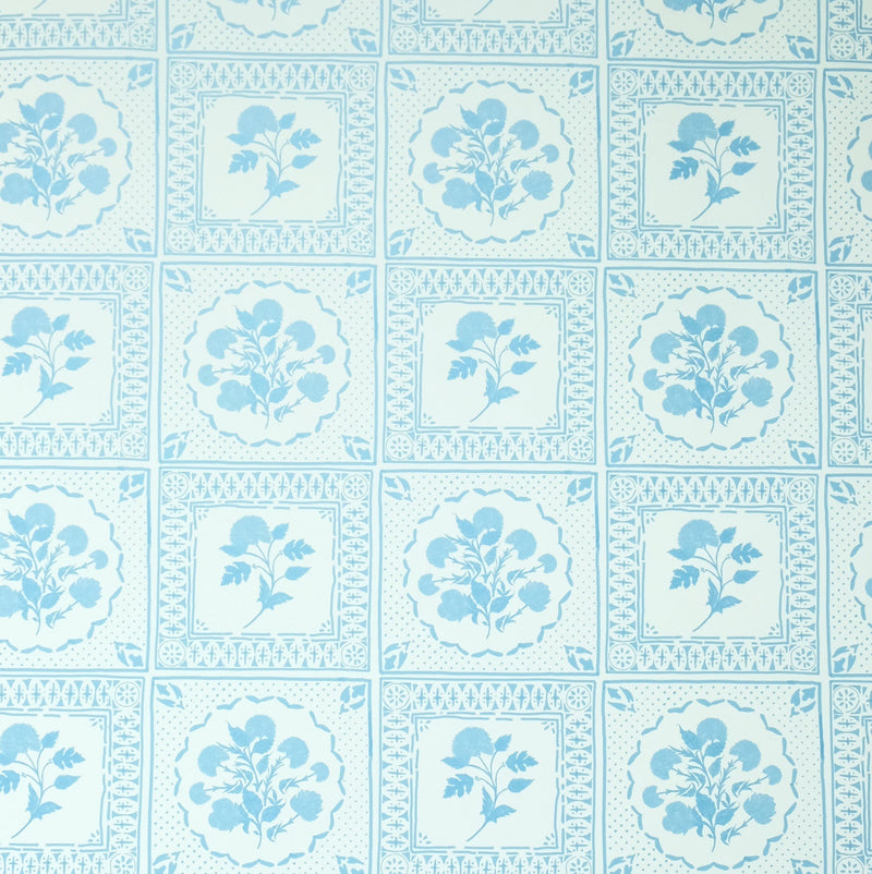 Evelyn Horizon Blue Wallpaper Sample