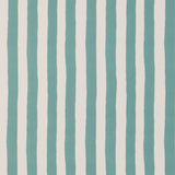Ida Stripe Deep Turquoise Wallpaper Sample